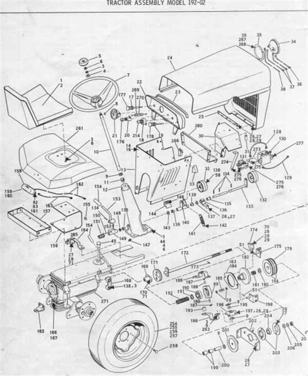 Bolens Push Mower Parts Diagram