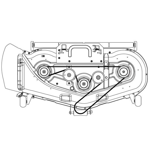 Cub Cadet Ltx Mower Deck Diagram