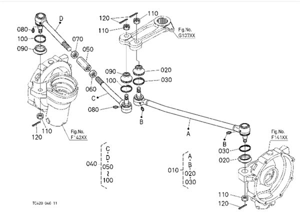 Kubota La Loader Parts Diagram