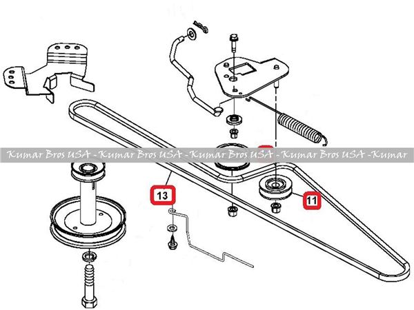 John Deere Lx Mower Deck Parts Diagram